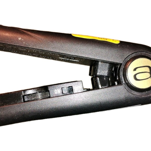 Andis 1" Flat Iron Multi Heat Ceramic High Heat‎ 450ºF Black CSI-1EA Tested Work - Picture 8 of 9